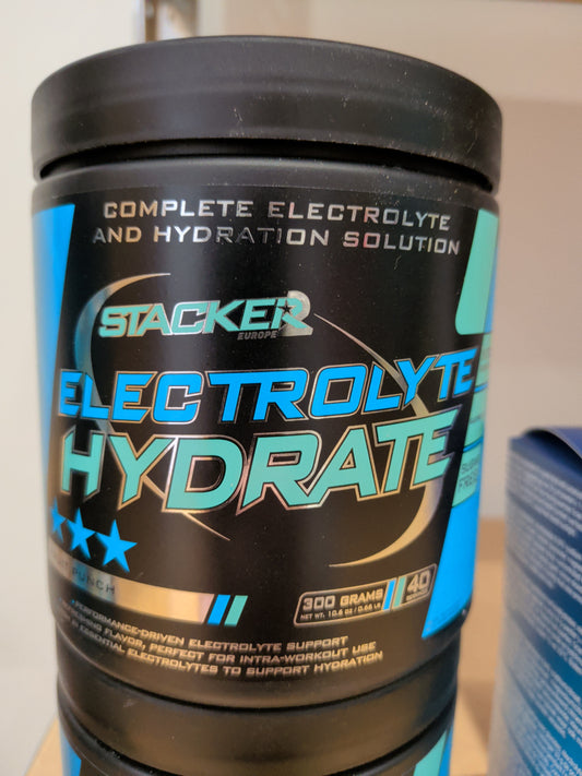 Stacker électrolyte hydrate