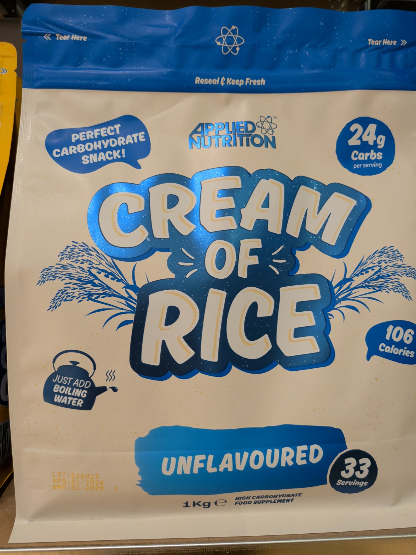 Crème de riz