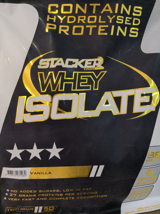 Stacker isolate/hydrolised